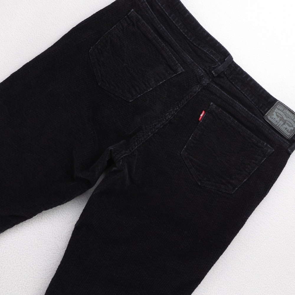Levis Corduroy Pants‎ Womens W31 L30 Black (32x29)